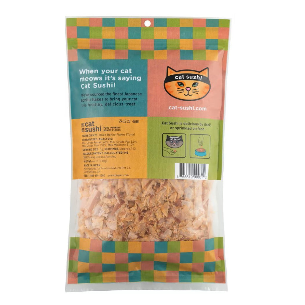 Cat Sushi Pure Japanese Bonito Flakes Treats for Cats