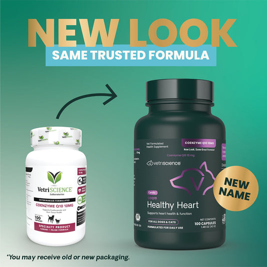 CoQ10 Healthy Heart Capsules for Dogs and Cats