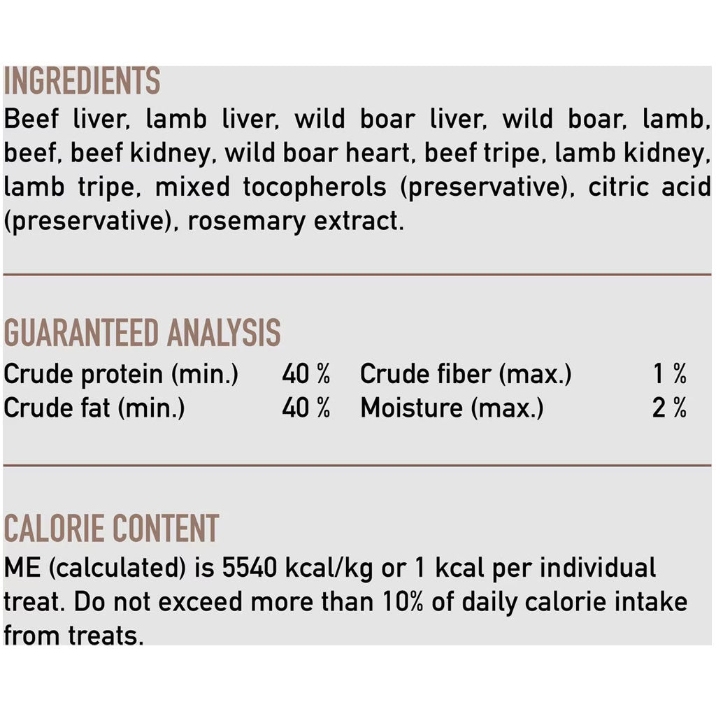 ORIJEN Regional Red Grain-Free High-Protein Raw Animal Ingredients Freeze Dried Cat Treats, 1.25-oz bag