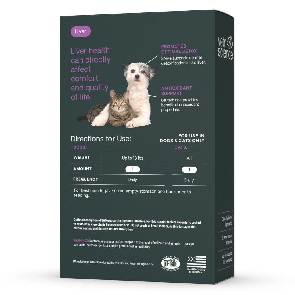 SAMe Liver Health 90 mg Tablet for Cats and Dogs