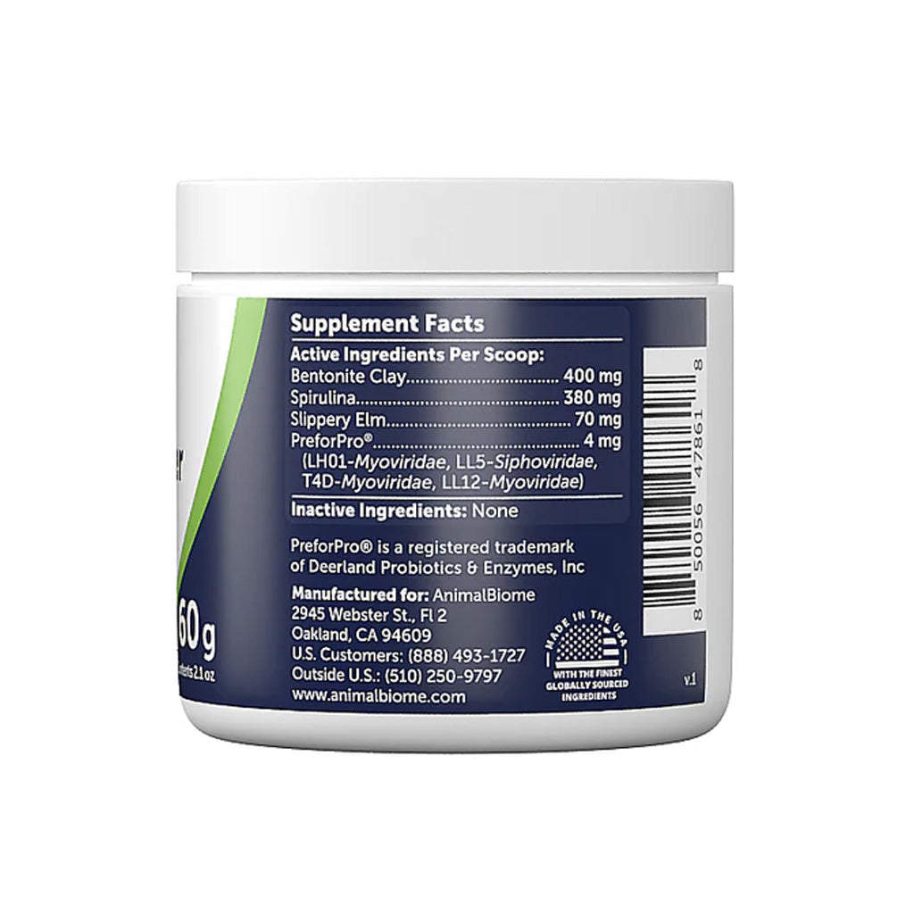 Supplement container with label showing active ingredients and branding details on a white background