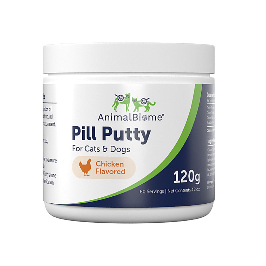 Animal Biome Pill Putty for Cats & Dogs, 120-g