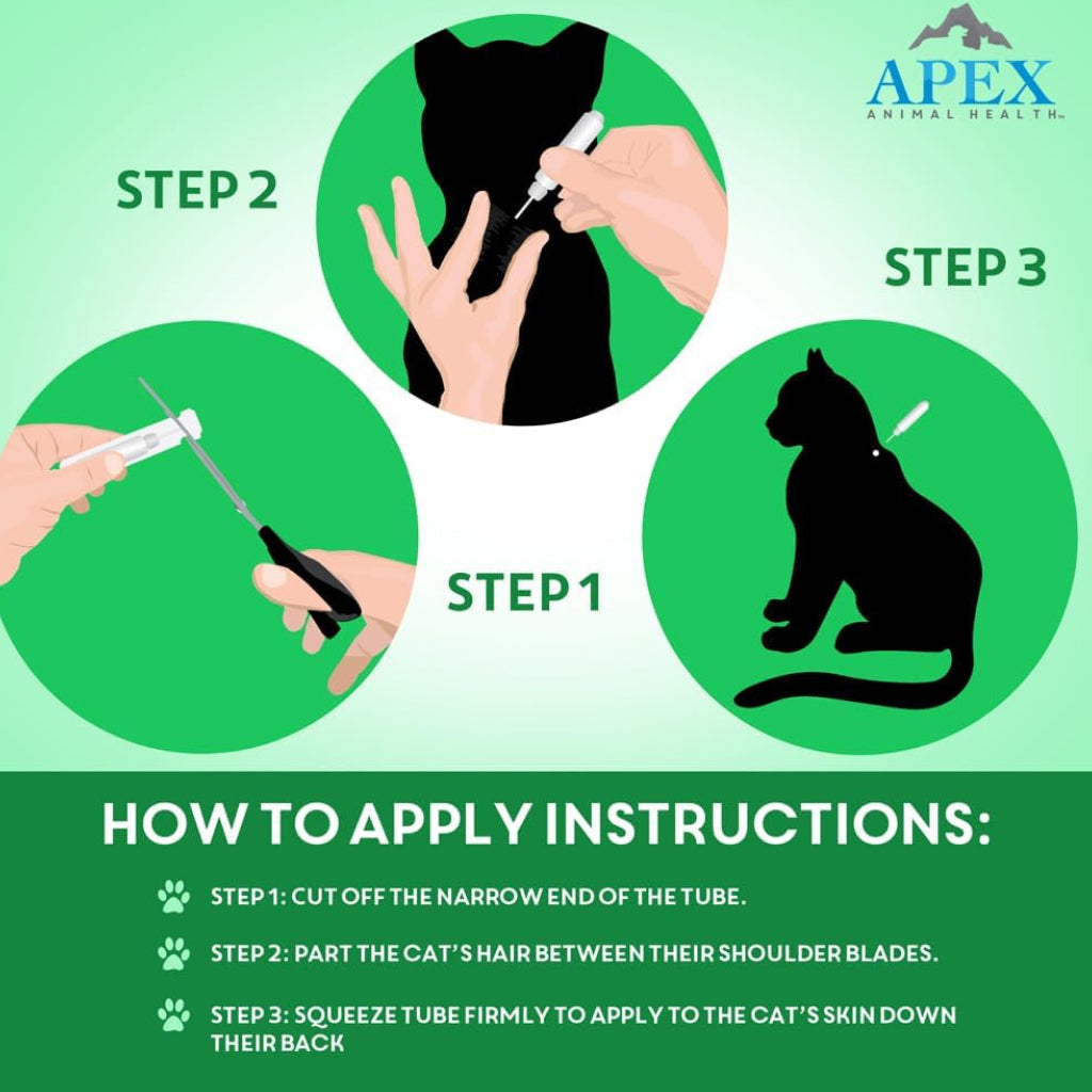 Apex Plus Topical Flea & Tick Prevention for Cats over 1.5 lbs (3 doses)