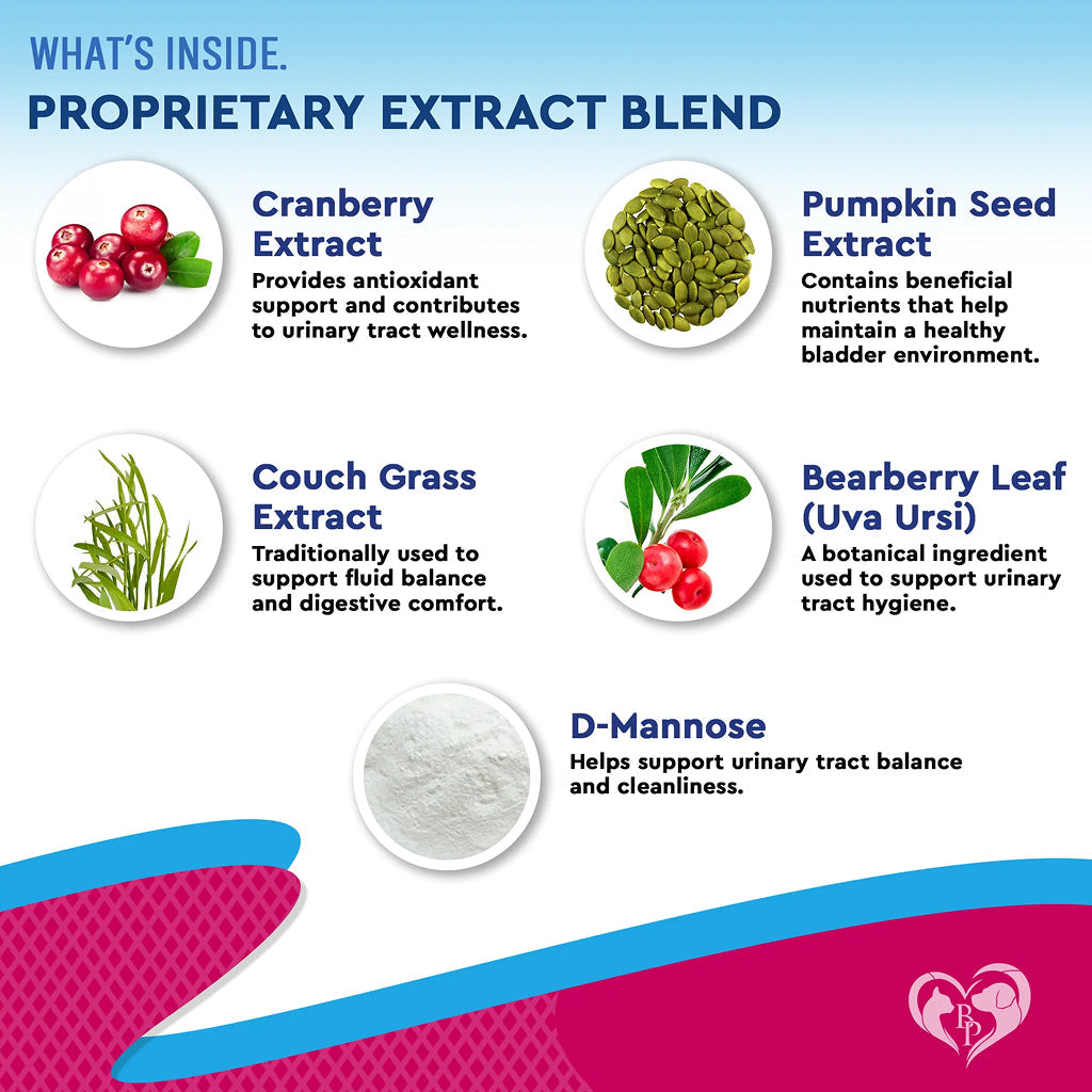 Beloved Pets Urinary Tract Support with Cranberry for Dogs & Cats (2 oz)