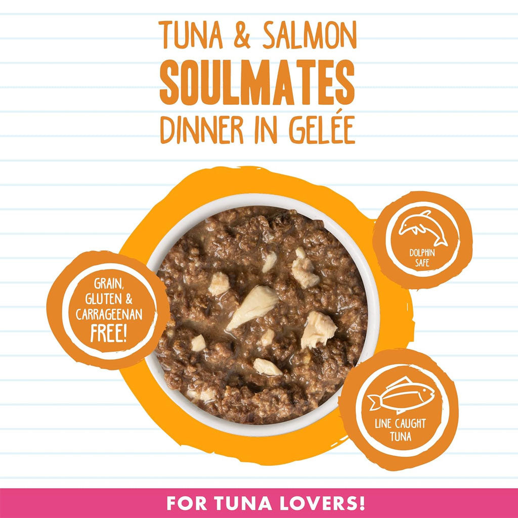 BFF Tuna & Salmon Soulmates Dinner in Gelee Canned Cat Food