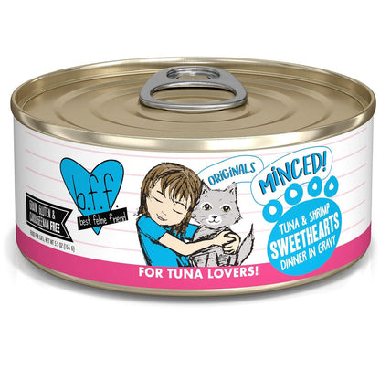 BFF Tuna & Shrimp Sweethearts Dinner in Gravy Canned Cat Food