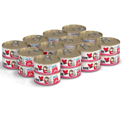 BFF Tuna Too Cool Dinner in Gelee Canned Cat Food, 5-oz, 24pk