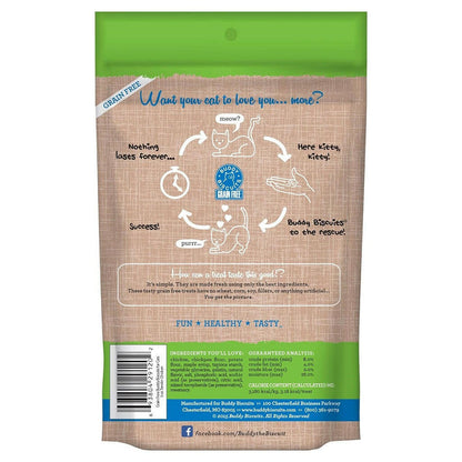Buddy Biscuits Grain Free Cat Treats Tender Chicken (3 oz)
