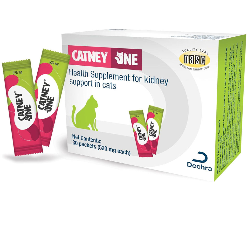 Catney One Kidney Support for Cats, 520mg, 30-count