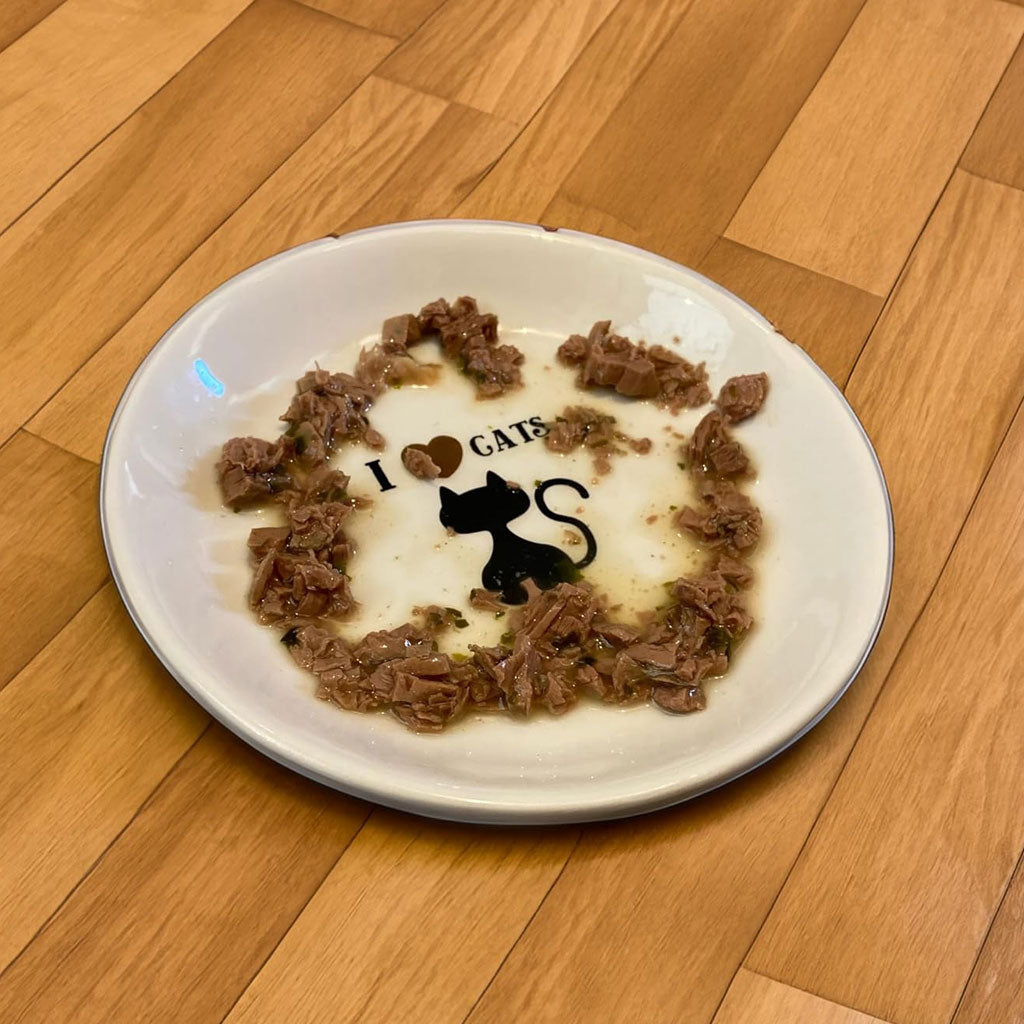 Ethical Pet I Love Cats Cat Saucer, 5"