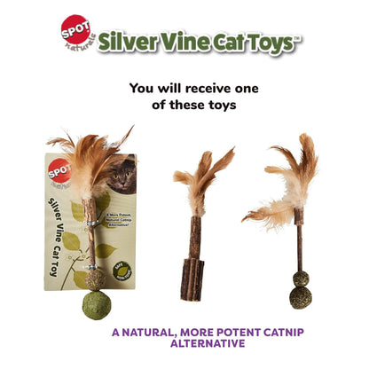Ethical Spot Naurals Silver Vine Toy For Cat (Medium) Assorted