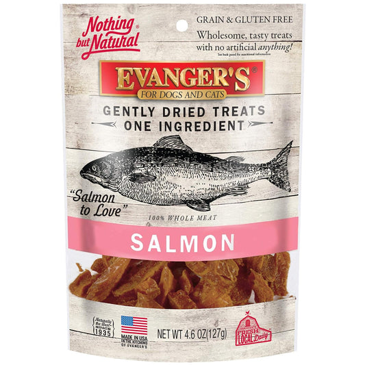 Evanger's Nothing but Natural Gently Air Dried Wild Salmon Dog & Cat Treats (3.5 oz)