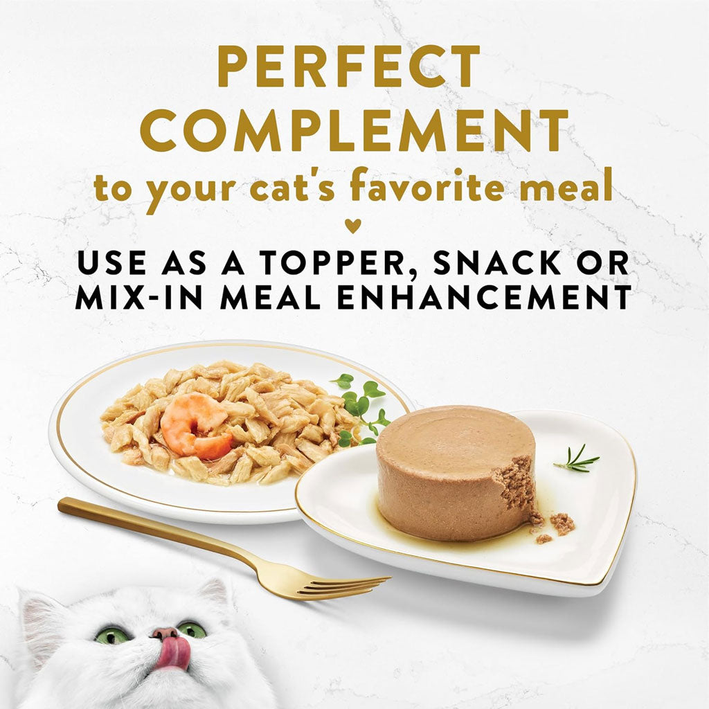 Fancy Feast Appetizers Oceanfish with a Shrimp Topper Lickable Cat Treats