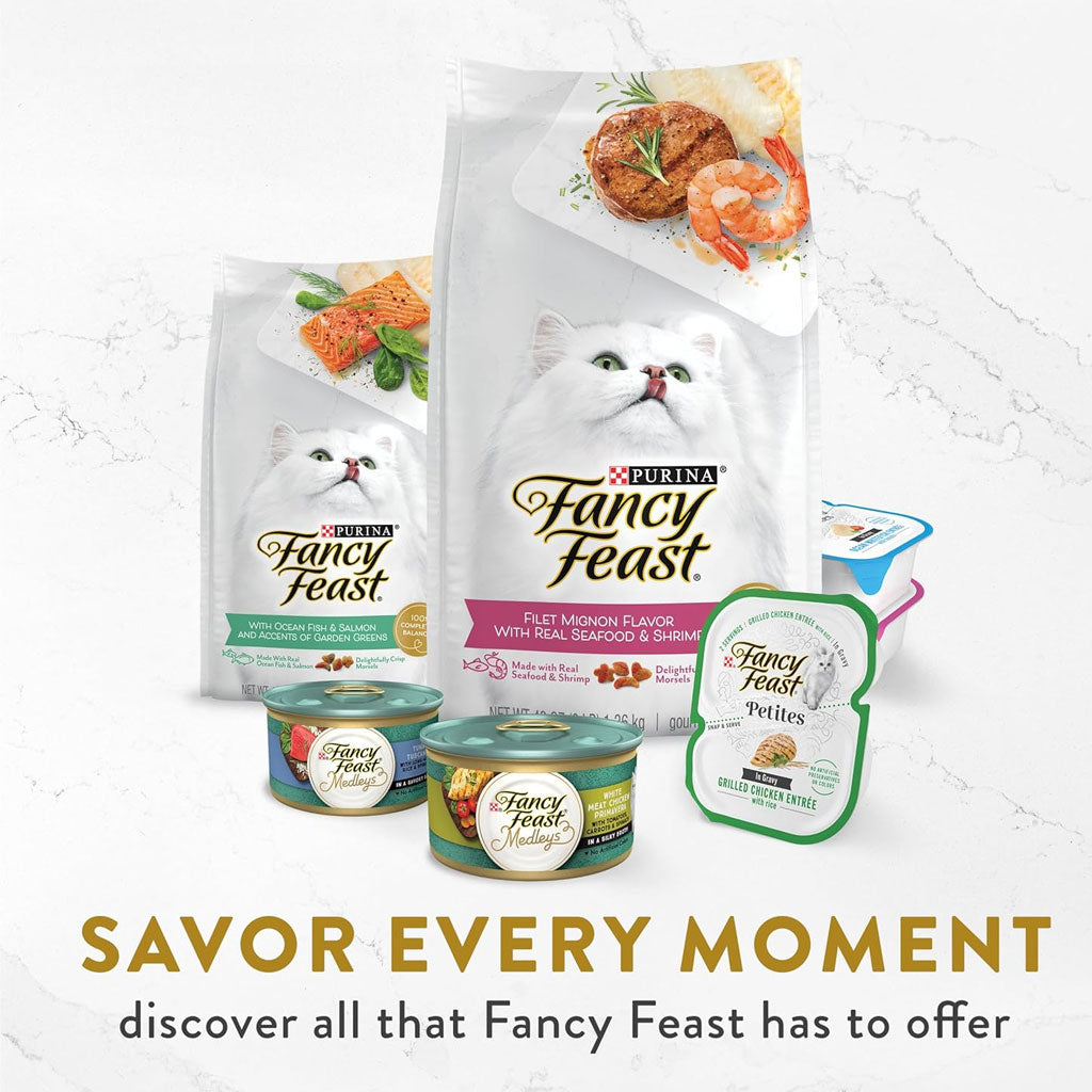 Fancy Feast Appetizers Oceanfish with a Shrimp Topper Lickable Cat Treats