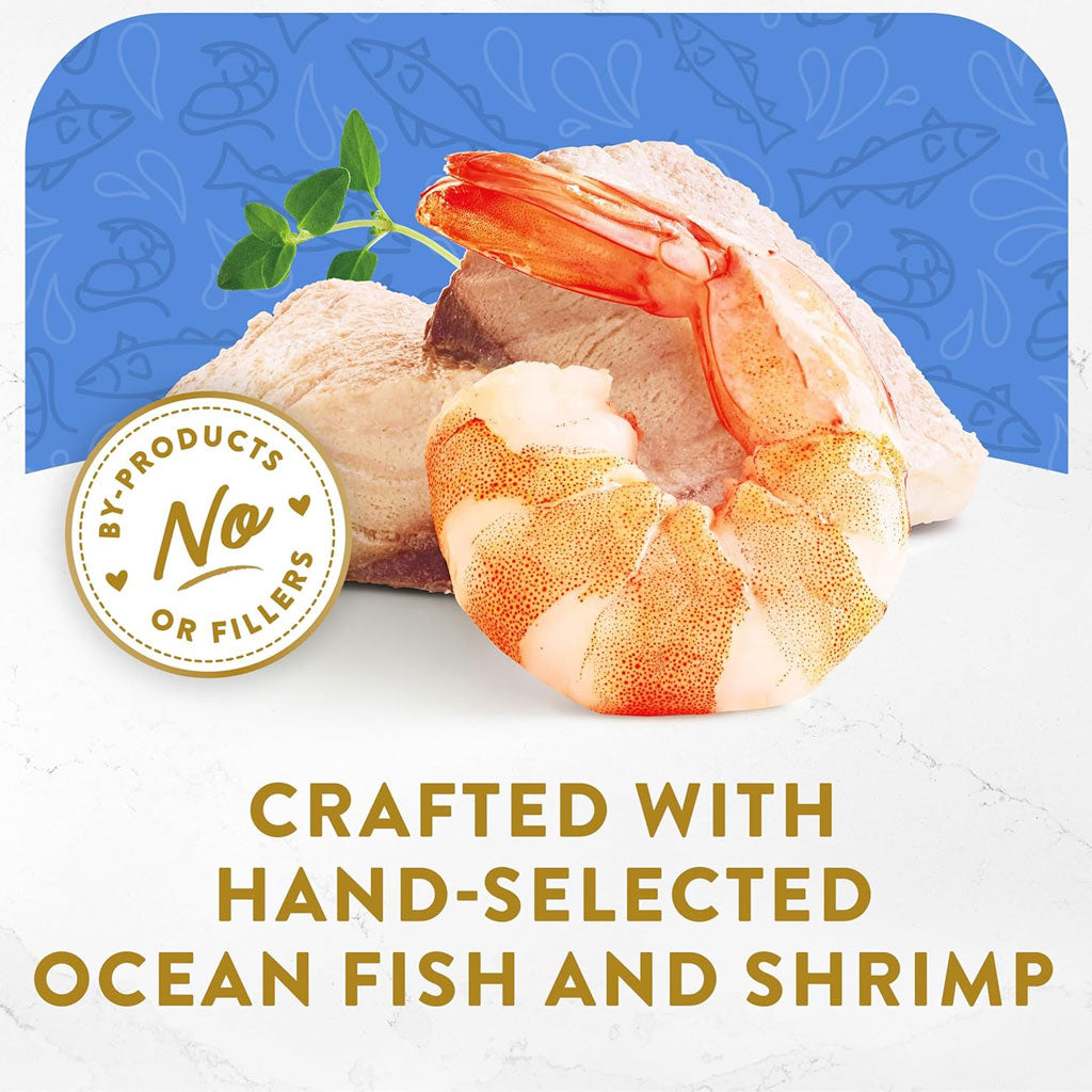 Fancy Feast Appetizers Oceanfish with a Shrimp Topper Lickable Cat Treats