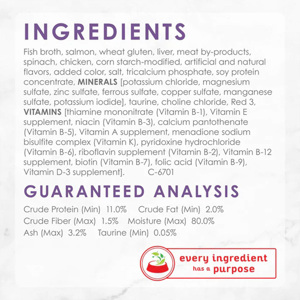 Fancy Feast Medleys Wild Salmon Florentine in Sauce Wet Cat Food