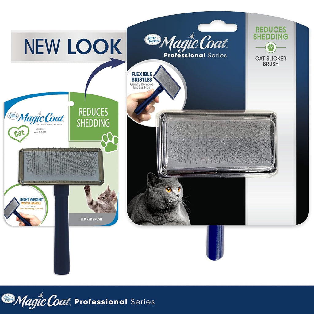 Four Paws Magic Coat Professional Series Slicker Brush For Cats