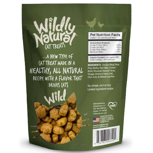 Fruitables Wildly Natural Cat Treats Chicken Flavor (2.5 oz)