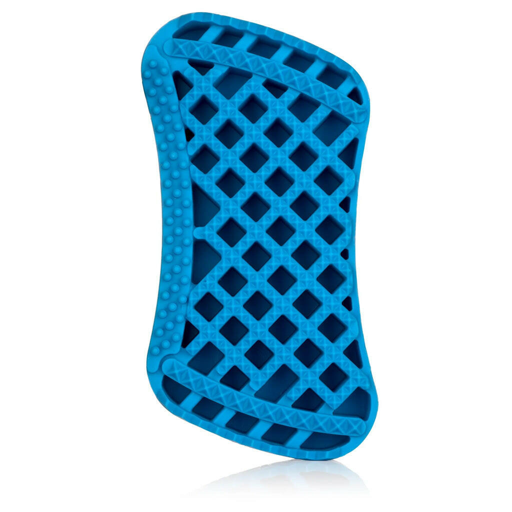 Furbliss Brush Blue Small Pets with Short Hair Deshedding, Massaging, Bathing & Grooming For Dogs & Cats