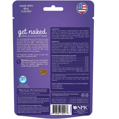 Get Naked Digestive Health Soft Cat Treats backside