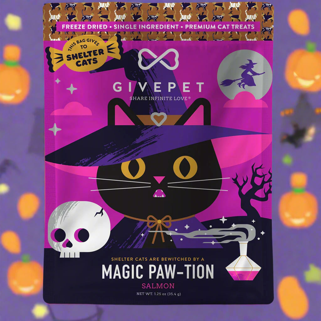 GivePet Magic Paw-Tion Freeze-Dried Cat Treats, 1.25-oz