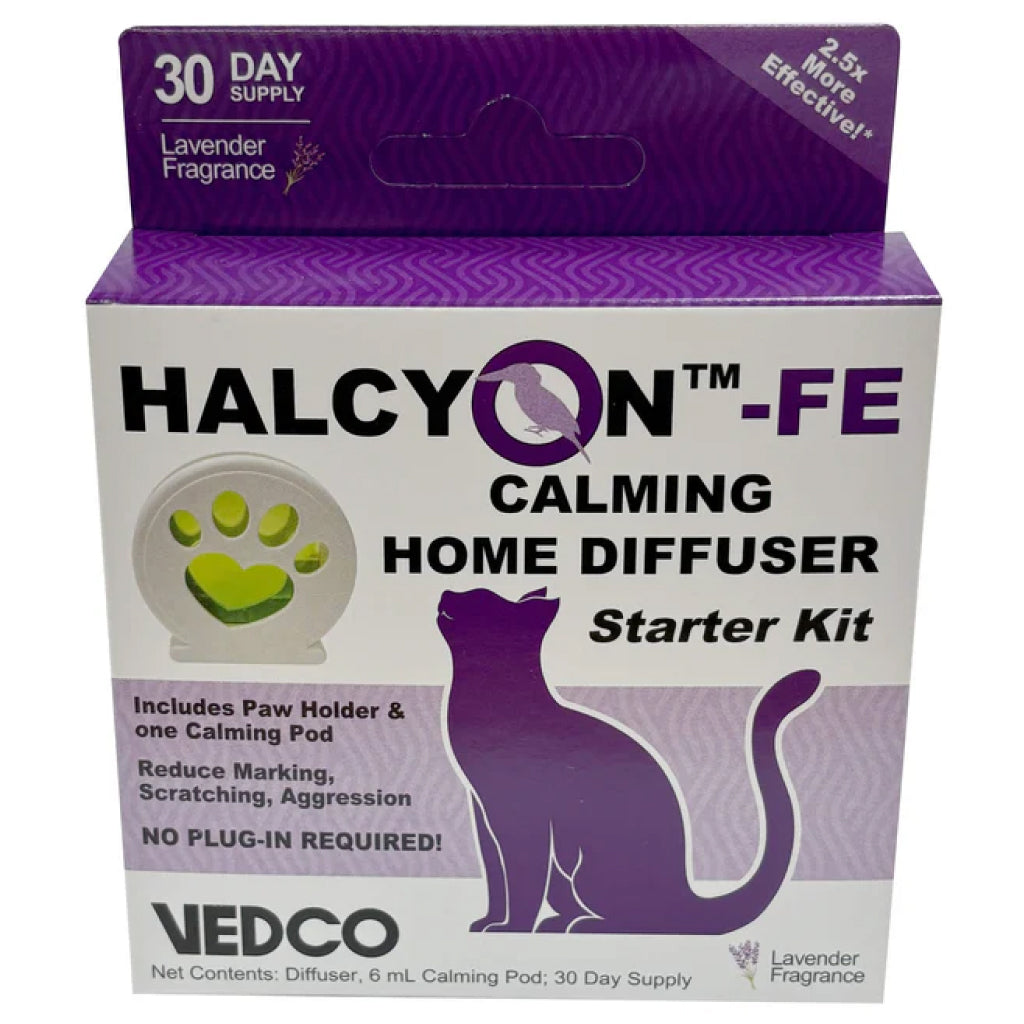 Halcyon FE Calming Home Diffuser Starter Kit for Cats
