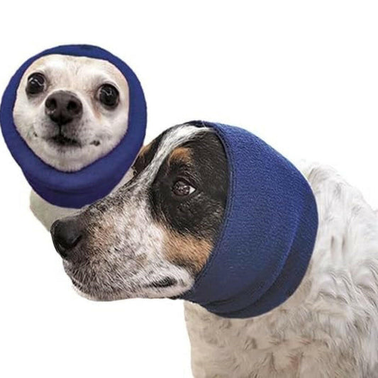 Happy Hoodie Calming Cap For Dogs BLUE -2 pack ( 1 large 1 small)