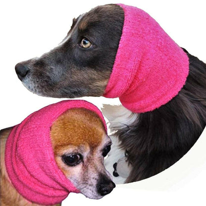 Happy Hoodie Calming Cap For Dogs PINK -2 pack ( 1 large 1 small)