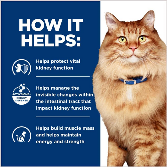 Hill's Prescription Diet k/d + j/d Kidney + Mobility Chicken Flavor Dry Cat Food