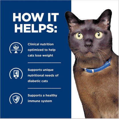 Hill's Prescription Diet m/d GlucoSupport with Liver Flavor Canned Cat Food