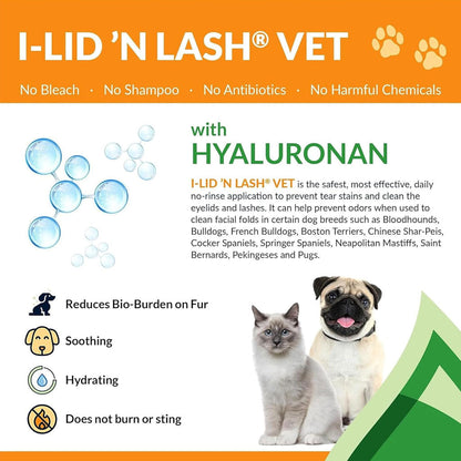 I-Lid 'n Lash Hygiene Vet Gel Pump