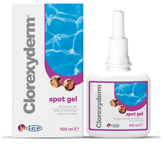ICF CLXDerm Spot-on Gel for Dogs & Cats, 100-ml