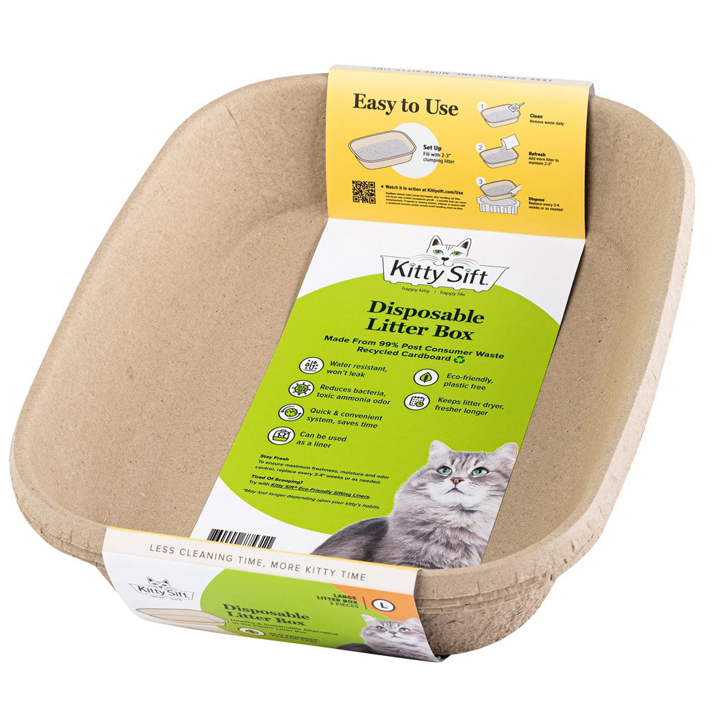 Kitty Sift Disposable Litter Box