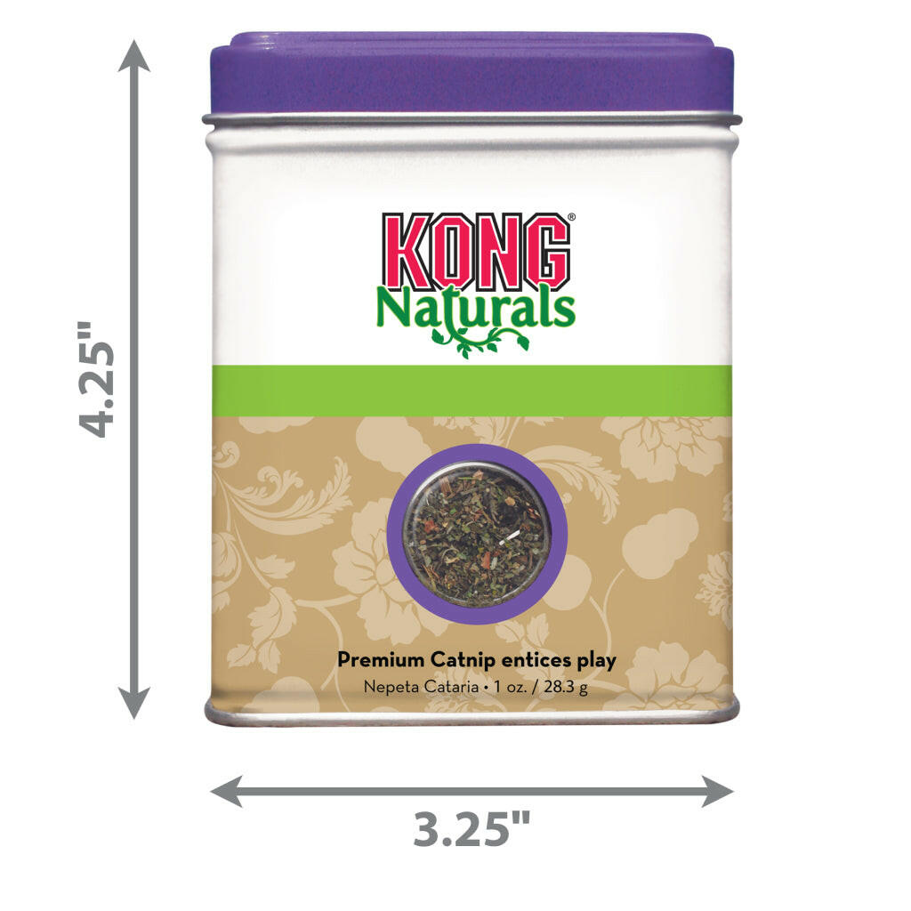 KONG Naturals Premium North American Catnip Treats (1 oz)