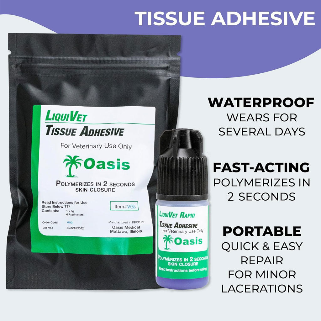 LiquiVet Rapid Tissue Adhesive