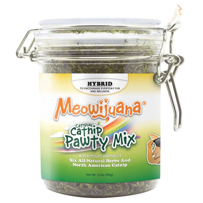 Meowijuana Catnibas Catnip Pawty Mix Premium Blend (2.11 oz)