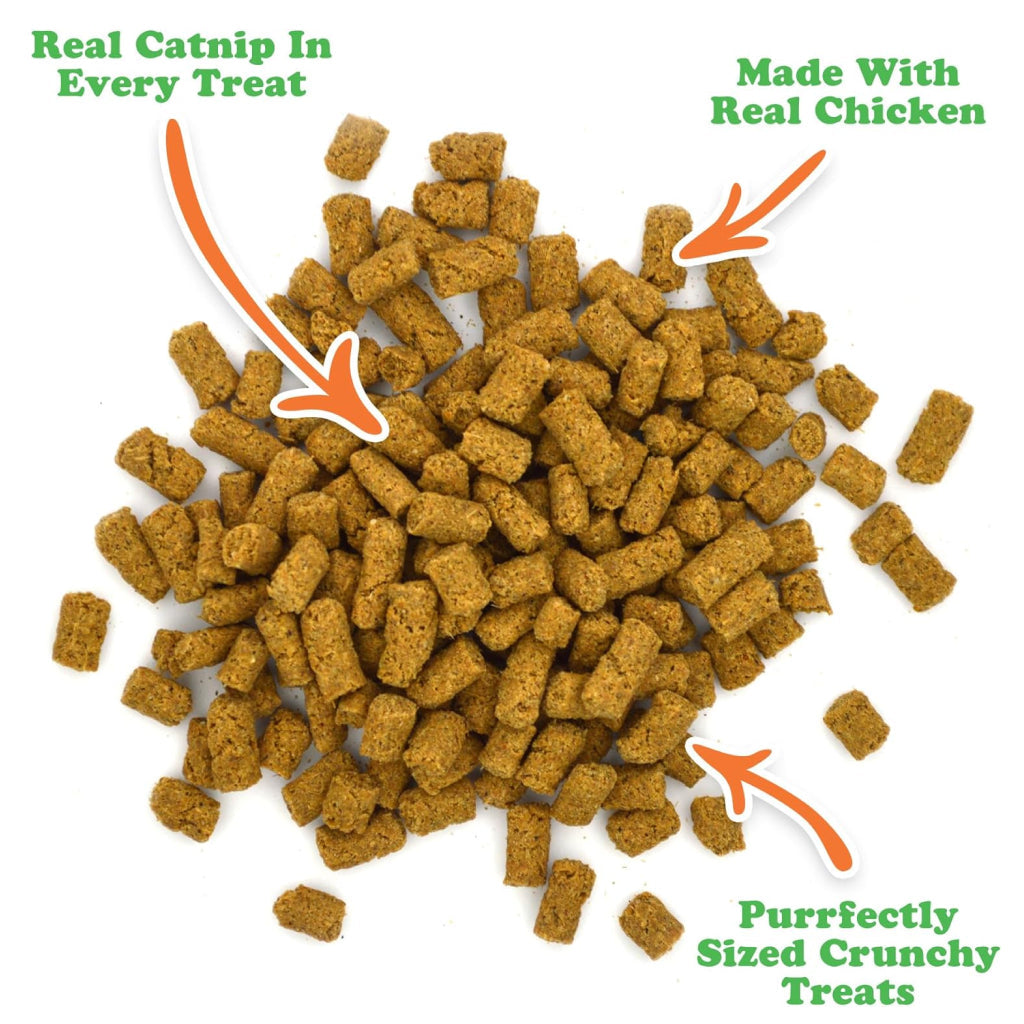 Meowijuana Crunchie Munchies Chicken Flavor Catnip Treats (3 oz)