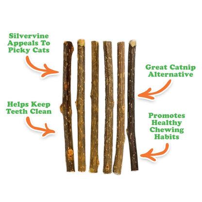 Meowijuana Silvervine Sticks for Cats