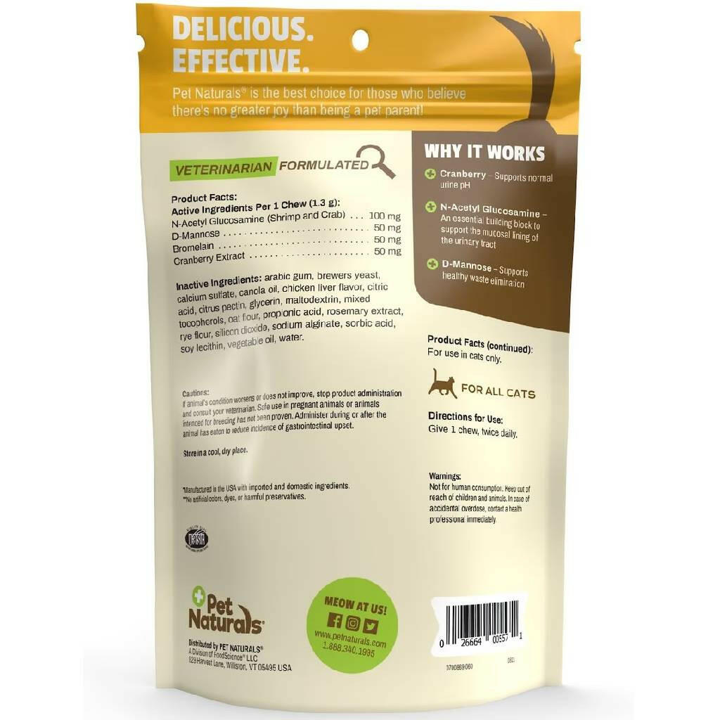 Pet Naturals UT Support Chews for Cats (60 count)