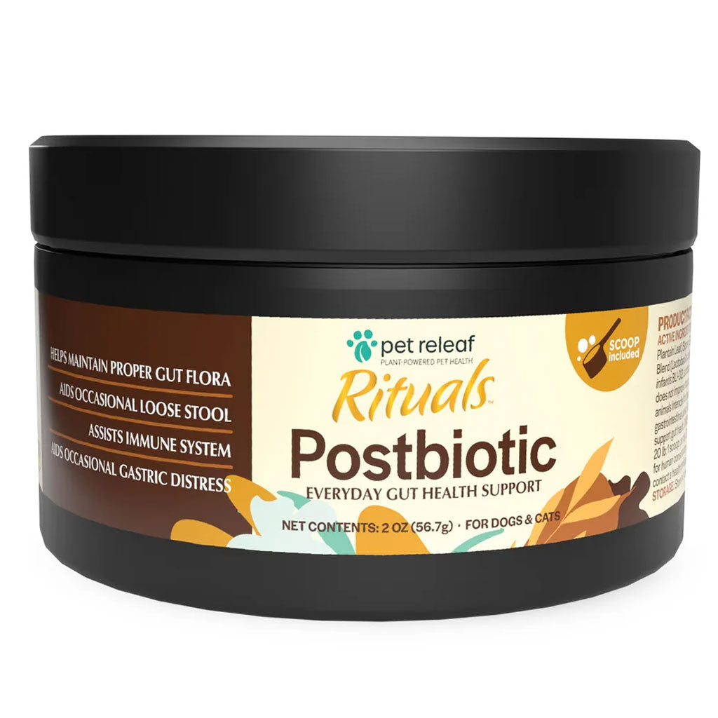 Pet Releaf Rituals Postbiotic Gut Health Support for Dogs & Cats, 2-oz