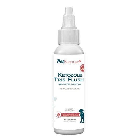 Pet Scholars Ketozole Tris Flush Anti-fungal Cleansing Solution