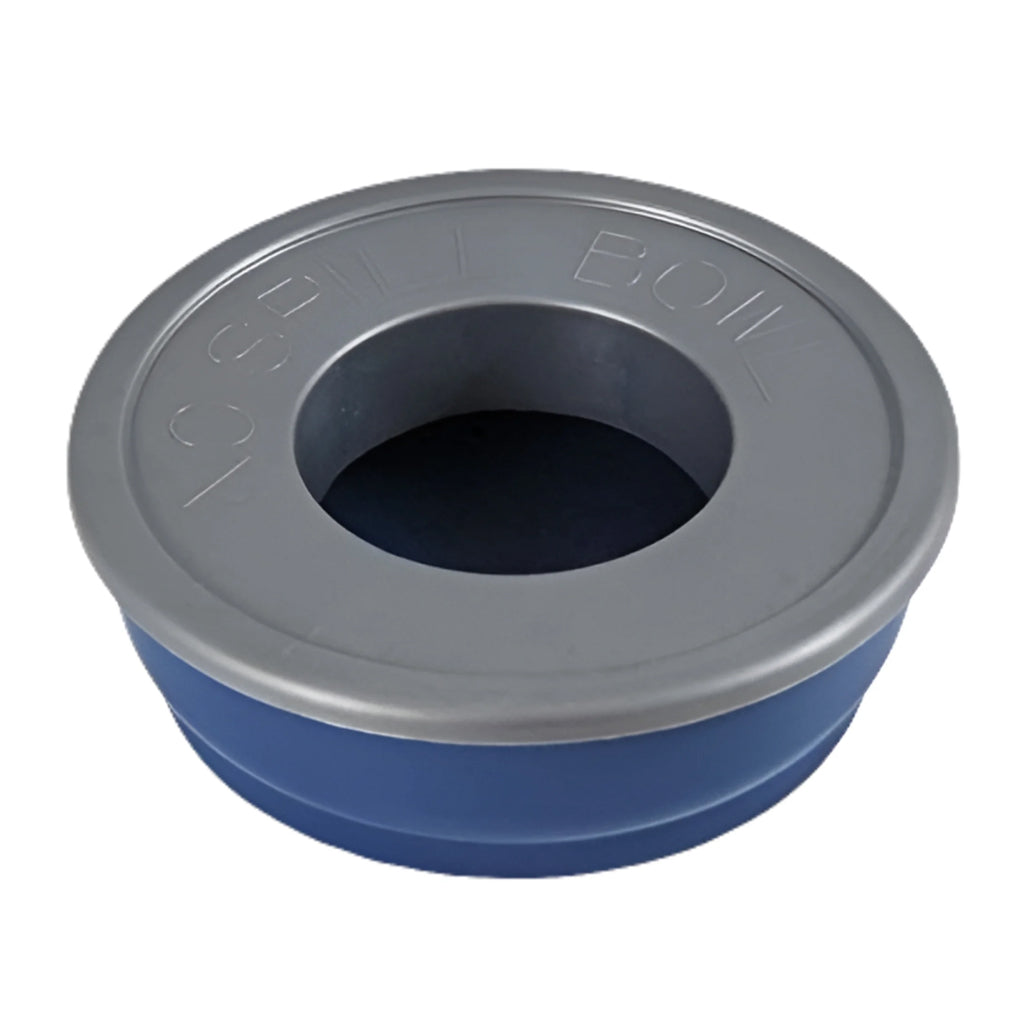 Petmate No Spill Durable Pet Bowl for Water and Food for Dogs and Cats (48 oz) Blue