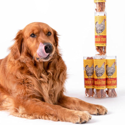 Polkadog Chicken Strips Natural Jerky For Dogs & Cats