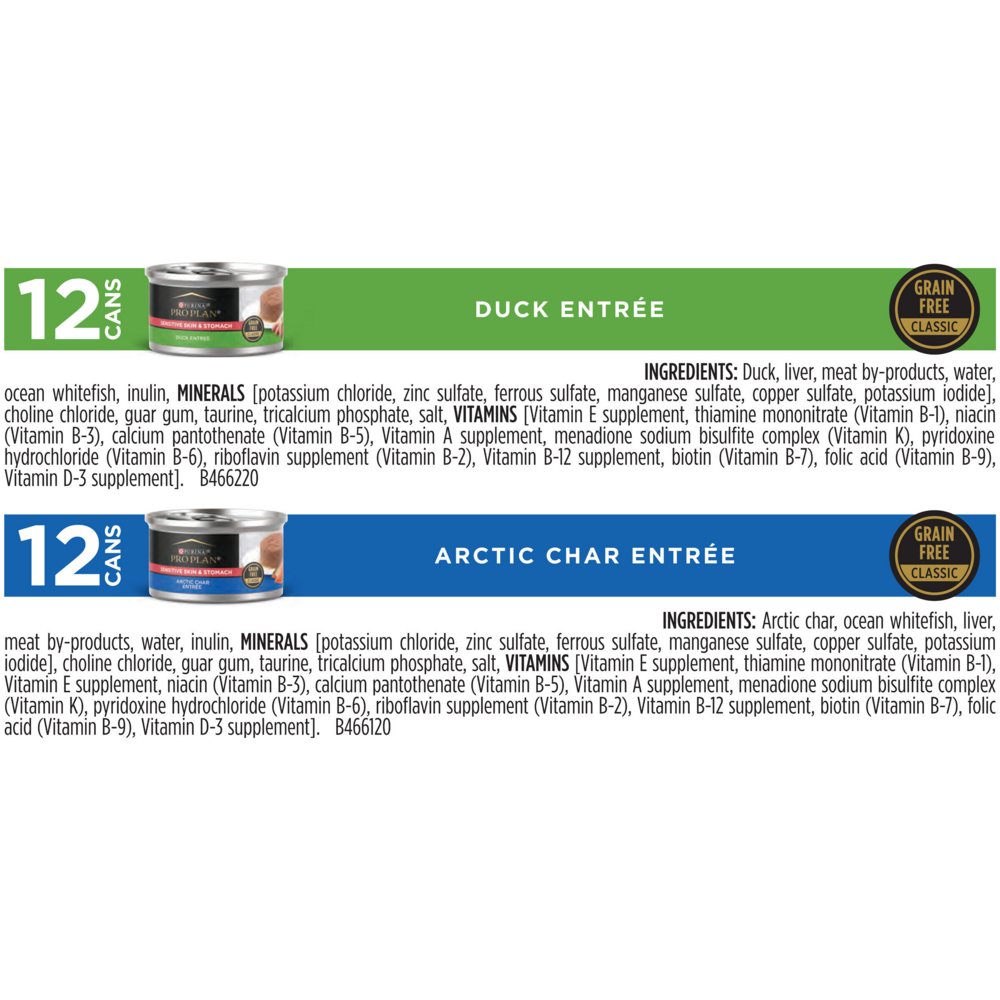 Purina Pro Plan Focus Sensitive Skin & Stomach Poultry & Seafood Favorites Variety Pack Wet Cat Food
