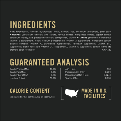 Purina Pro Plan Focus Urinary Tract Health Salmon Recipe Canned Cat Food