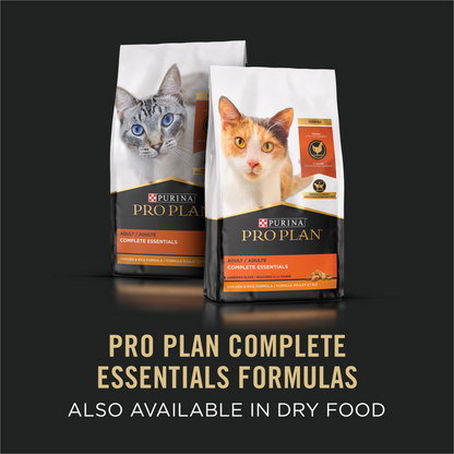Purina Pro Plan Pate Salmon & Wild Rice Entree Wet Cat Food