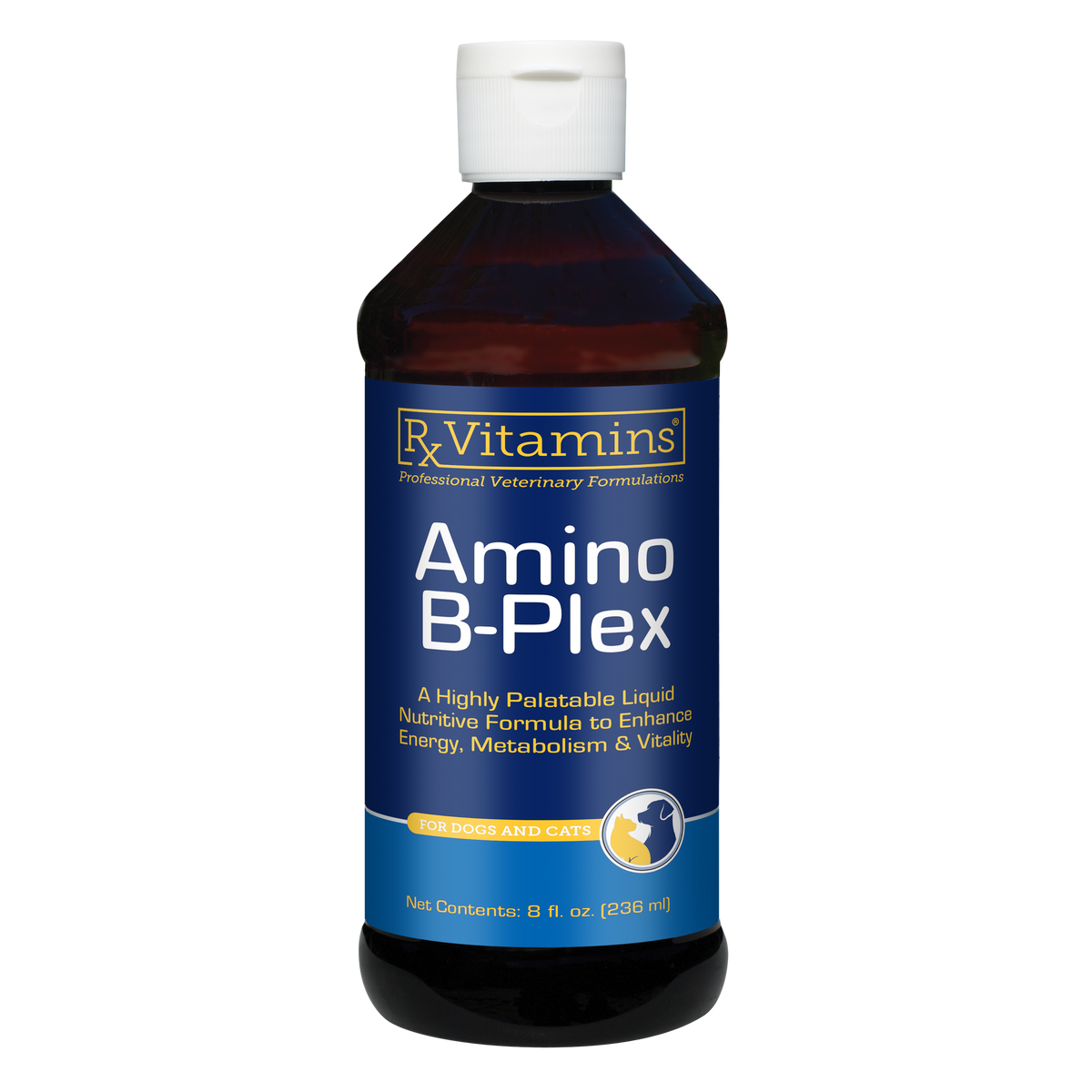 Rx Vitamins Amino B Plex B Vitamin Complex Plus Amino Acids - 8 oz - Dog Supplements & Vitamins 10