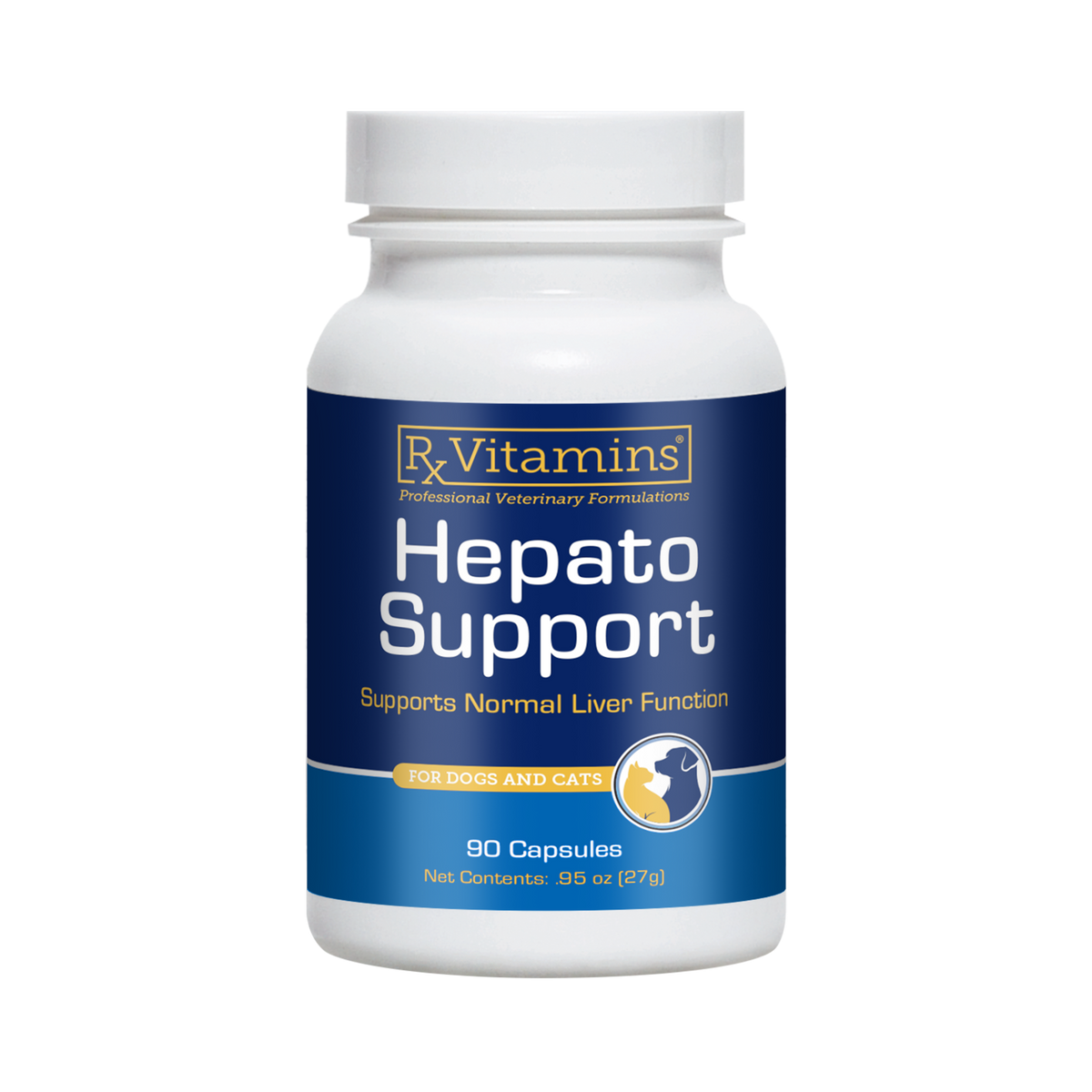 Rx Vitamins Hepato Support Liver Supplement - 90 caps - Dog Supplements & Vitamins 6