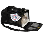 Sherpa Deluxe Airline Approved Soft Sided Dog & Cat Carrier, Black