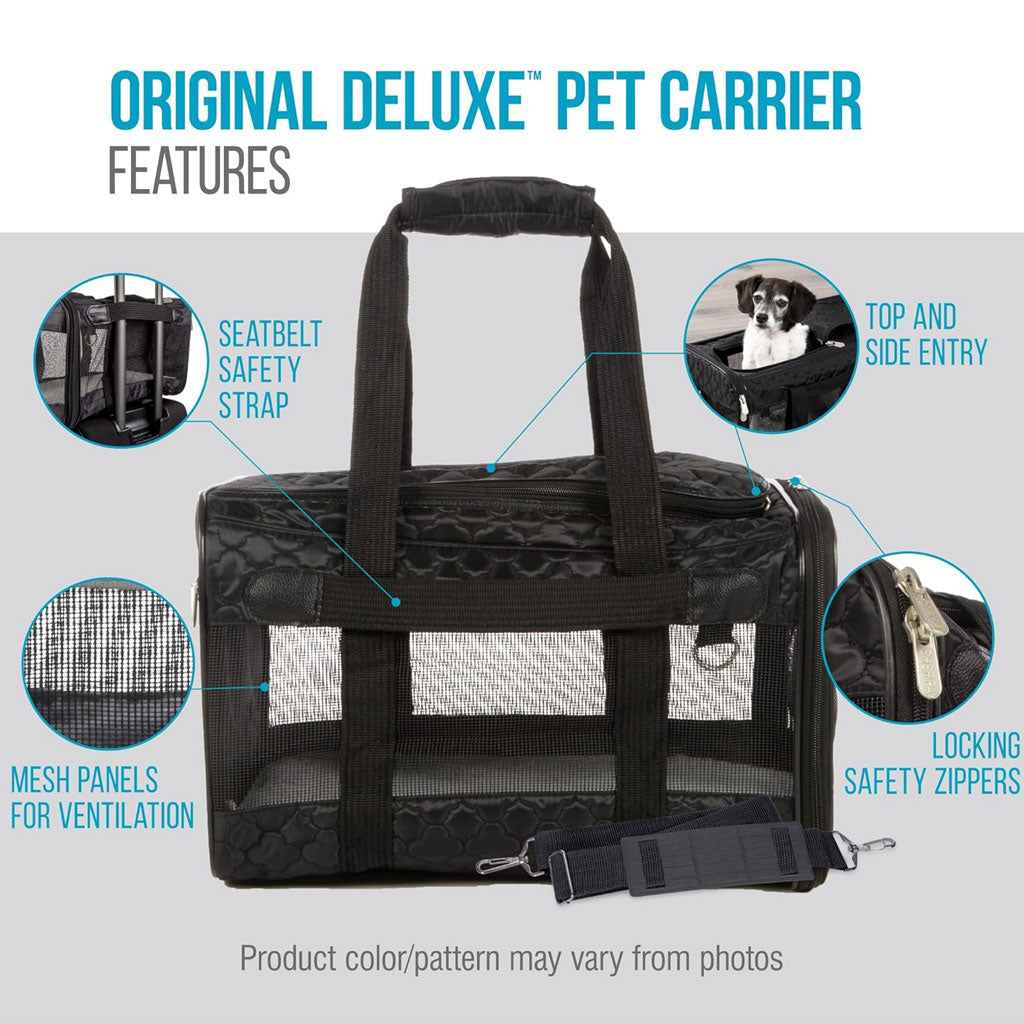Sherpa Deluxe Airline Approved Soft Sided Dog & Cat Carrier